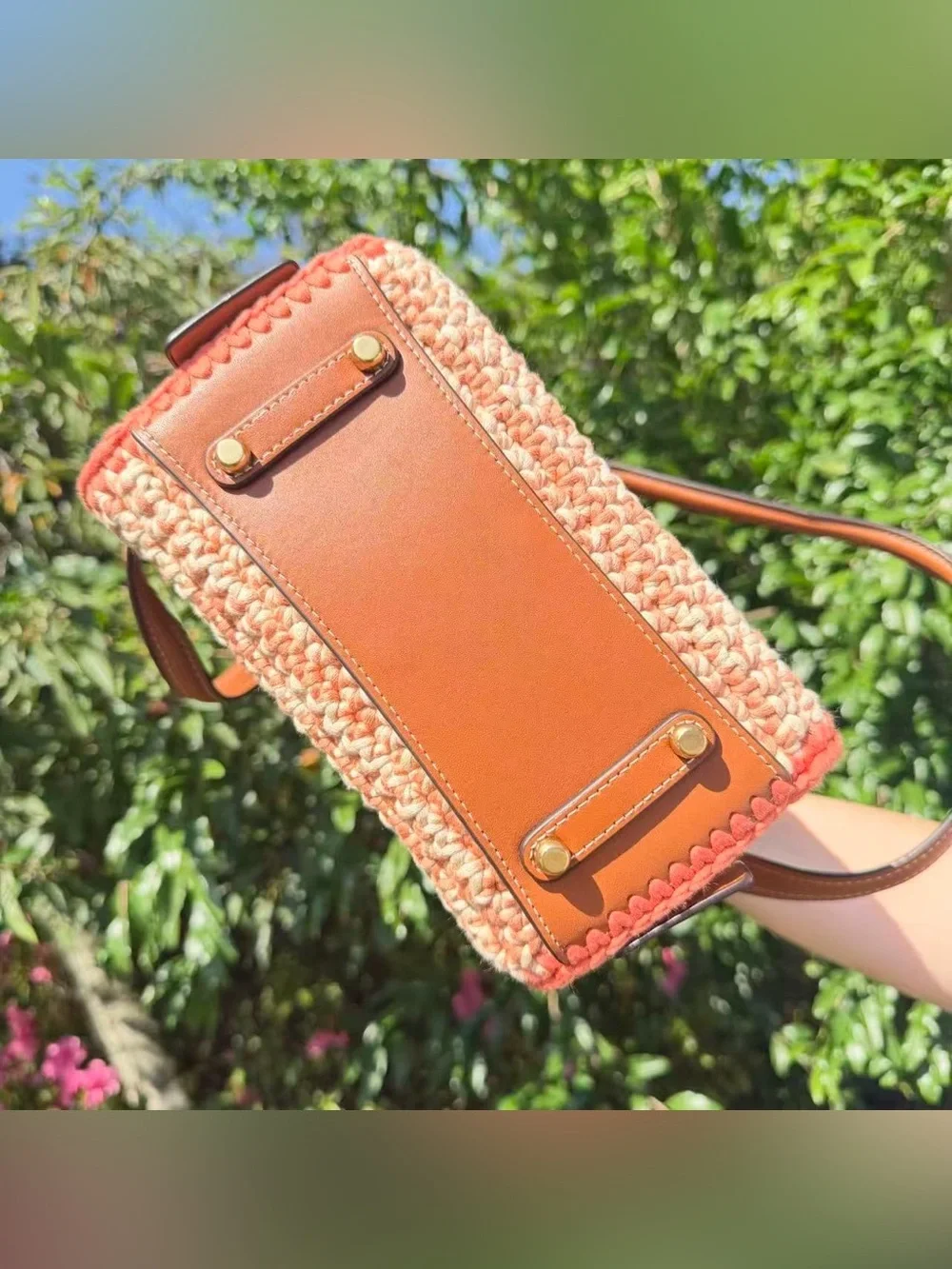 NWT COACH Rogue 20 With Crochet CJ635